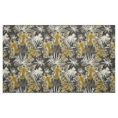 Giraffes in het nachtbos. stof (Fat Quarter)