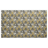 Giraffes in het nachtbos. stof (Yard (91,4 cm))