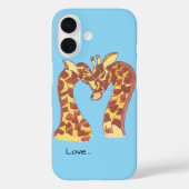 Giraffes in liefde Case-Mate iPhone case (Achterkant)