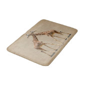 Giraffes IN PASSING Badmat (Gekanteld)