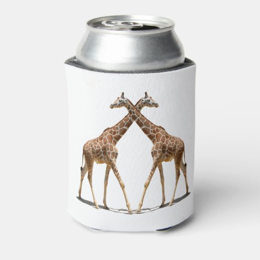 GIRAFFES IN PASSING BLIKJESKOELER (Blikje Achterkant)