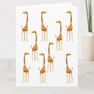 Giraffes Kaart