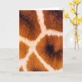 GIRAFFES KAART (Gele Bloem)