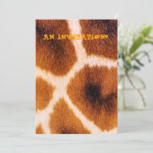 GIRAFFES KAART (Staand voorkant)