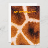 GIRAFFES KAART (Voorkant / Achterkant)