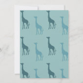 Giraffes Kaart (Achterkant)