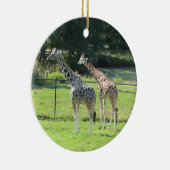 Giraffes Keramisch Ornament (Rechts)