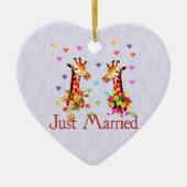 Giraffes Keramisch Ornament (Voorkant)