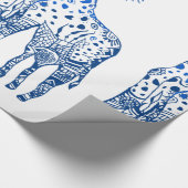 Giraffes kus inpakpapier (Hoek)