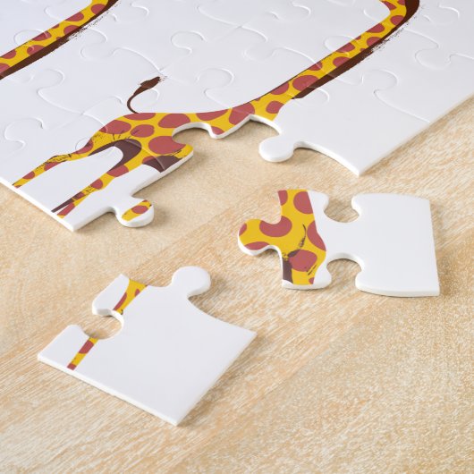 Giraffes Legpuzzel (Zijkant)