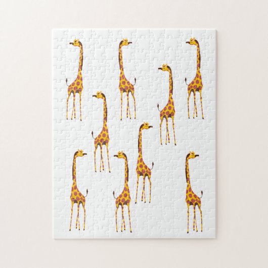 Giraffes Legpuzzel (Verticaal)