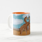 Giraffes Love Mokken (Voorkant links)
