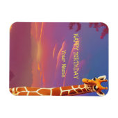 Giraffes Magneet (Horizontaal)