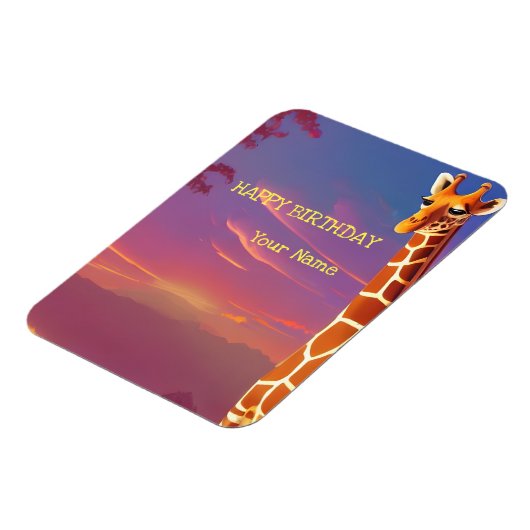 Giraffes Magneet (Linkerzijde)