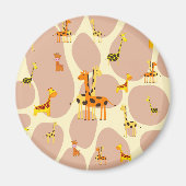 Giraffes Magneet (Voorkant)