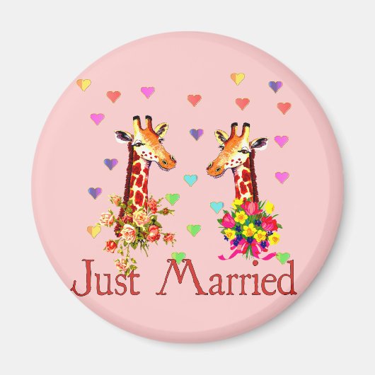 Giraffes Magneet (Voorkant)