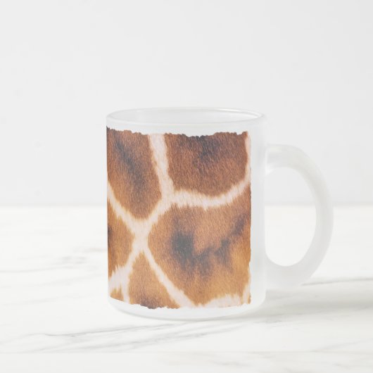 GIRAFFES MATGLAS KOFFIEMOK (Rechts)