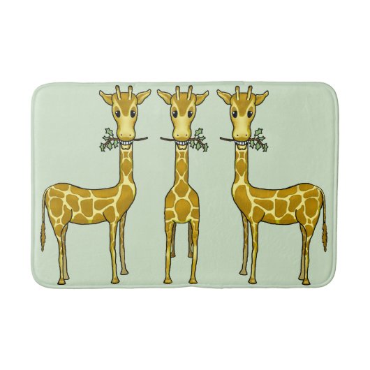 Giraffes Medium badmat (Voorkant)