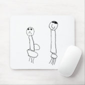 Giraffes Muismat (Met muis)