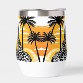 Giraffes op het strand (Links)