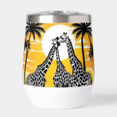 Giraffes op het strand (Voorkant)