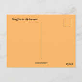 Giraffes op Sunset in Botswana Briefkaart (Achterkant)