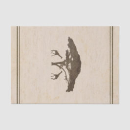 Giraffes  Oude Wereld Safari Custom Gift Wrap Tissuepapier