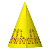 Giraffes Party Pet Feesthoedjes (Achterkant)