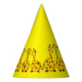 Giraffes Party Pet Feesthoedjes (Links)