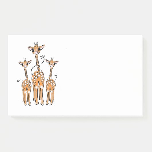 Giraffes Post-it® Notes (Voorkant)