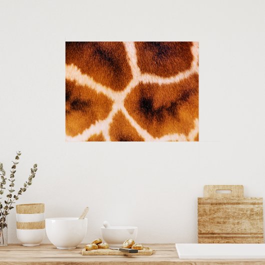 GIRAFFES POSTER (Keuken)
