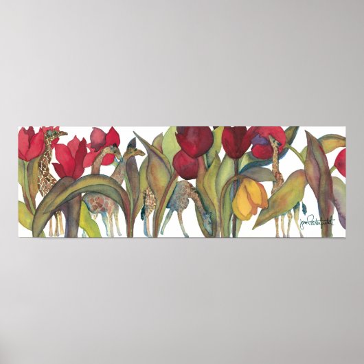 Giraffes Poster (Voorkant)