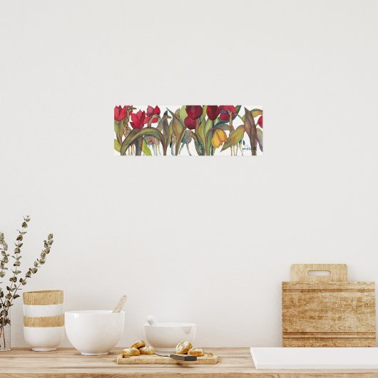 Giraffes Poster (Keuken)