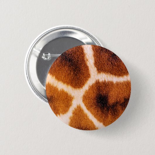 GIRAFFES RONDE BUTTON 5,7 CM (Voorkant /achterkant)