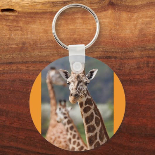 giraffes sleutelhanger (Voorkant)