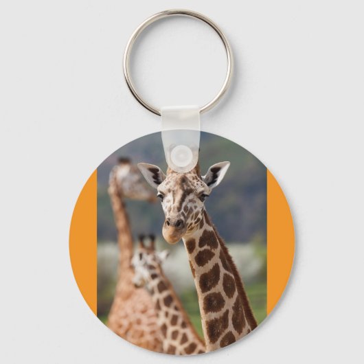 giraffes sleutelhanger (Achterkant)