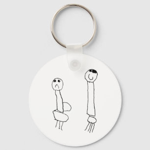Giraffes Sleutelhanger