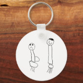 Giraffes Sleutelhanger (Voorkant)