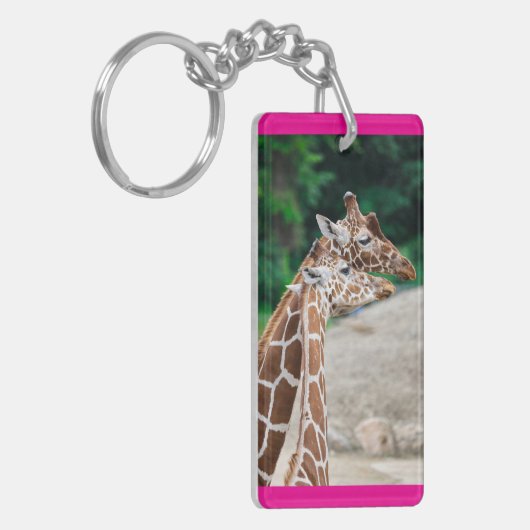 giraffes sleutelhanger (Voorkant Links)