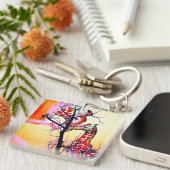 Giraffes Sleutelhanger (Voorkant Rechts)