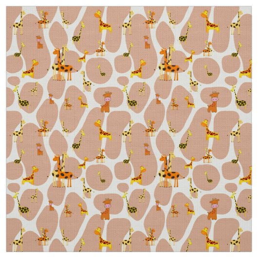 Giraffes Stof (Swatch)