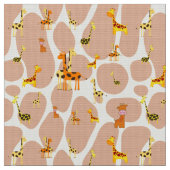 Giraffes Stof (Close Up)