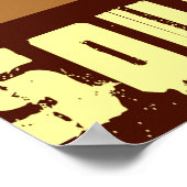 Giraffes Sunset South Africa World Soccer Safari Poster (Hoek)