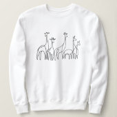 GIRAFFES SWEATSHIRT (Design voorkant)