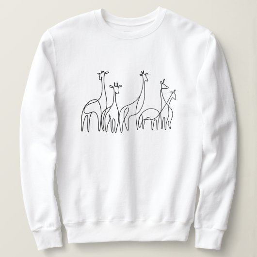 GIRAFFES SWEATSHIRT (Design voorkant)