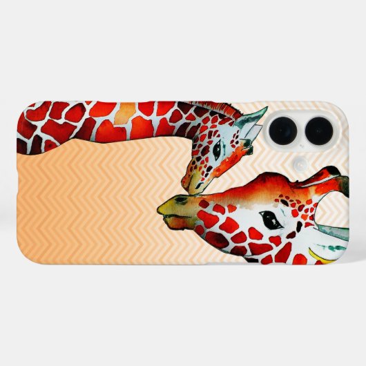 Giraffes telefoonhoesje Case-Mate iPhone case (Achterkant (horizontaal))