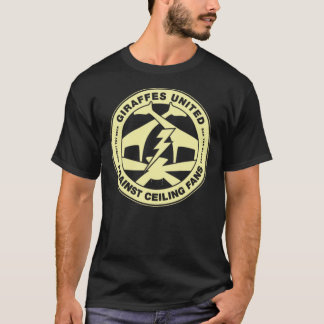 Giraffes united against ceiling fans Classic T-Shi T-shirt