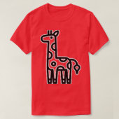 Giraffes van Cute Giraffe Giraffe T-shirt (Design voorkant)