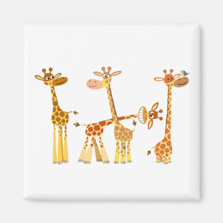 Giraffes van de cartoon: Het Herd Magnet