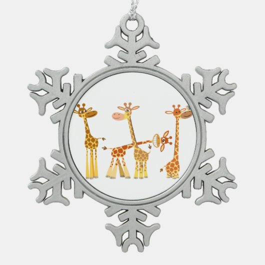 Giraffes van de Cartoon: het Ornament van de veest (Voorkant)